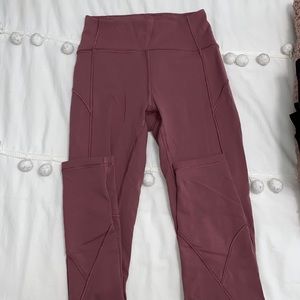 Pinkish-Mauve Lululemon Leggings